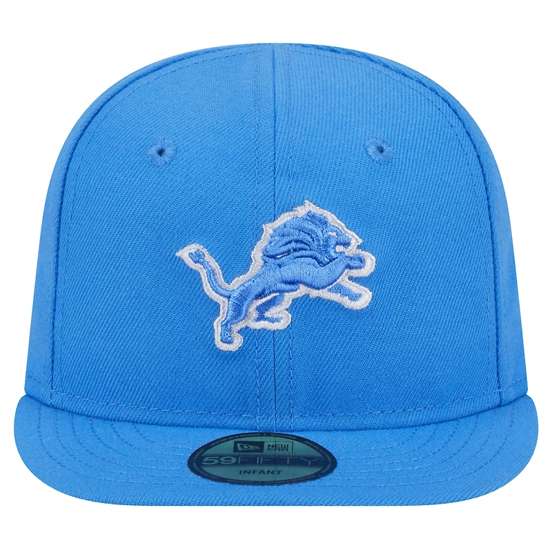 Infant New Era Blue Detroit Lions My 1st 59FIFTY Fitted Hat