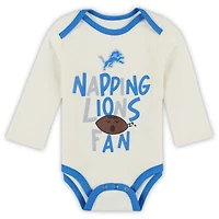 Infant Outerstuff Detroit Lions Little Champ Three-Piece Set