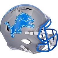 Jahmyr Gibbs Detroit Lions Autographed 2024 Riddell Speed Replica Helmet