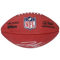 Jahmyr Gibbs Detroit Lions Autographed Wilson Duke Full Color Football