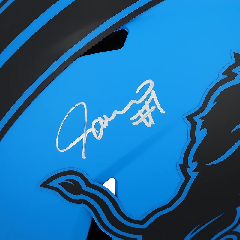 Jameson Williams Detroit Lions Autographed Riddell Rave Speed Authentic Helmet with "One Pride" Inscription