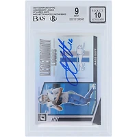 Jared Goff Detroit Lions Autographed 2021 Panini Donruss Optic Legendary Logos #LL-7 Beckett Fanatics Witnessed Authenticated 9/10 Card