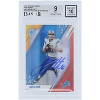 V106832 LION Jared Goff Detroit Lions Autographié 2021 Panini Phoenix Fire Burst #36 Beckett Fanatics Witnessed Authentifié 9/10 Carte 16 Jared Goff AUT PAA TRADING CARDS 45839 AUTTRC CA01F08192 #15