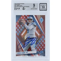 Jared Goff Detroit Lions Autographed 2023 Panini Phoenix Fire Burst #27 #/340 Beckett Fanatics Witnessed Authenticated 9/10 Card
