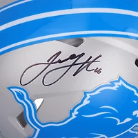 Jared Goff Detroit Lions Autographed 2024 Riddell Speed Authentic Helmet