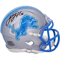 Jared Goff Detroit Lions Autographed 2024 Riddell Speed Mini Helmet