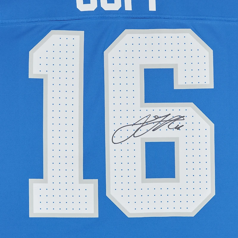 Jared Goff Detroit Lions Autographed Nike Vapor F.U.S.E. Limited Jersey