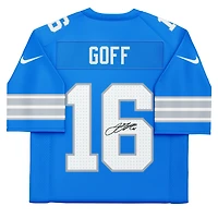 Jared Goff Detroit Lions Autographed Nike Vapor F.U.S.E. Limited Jersey