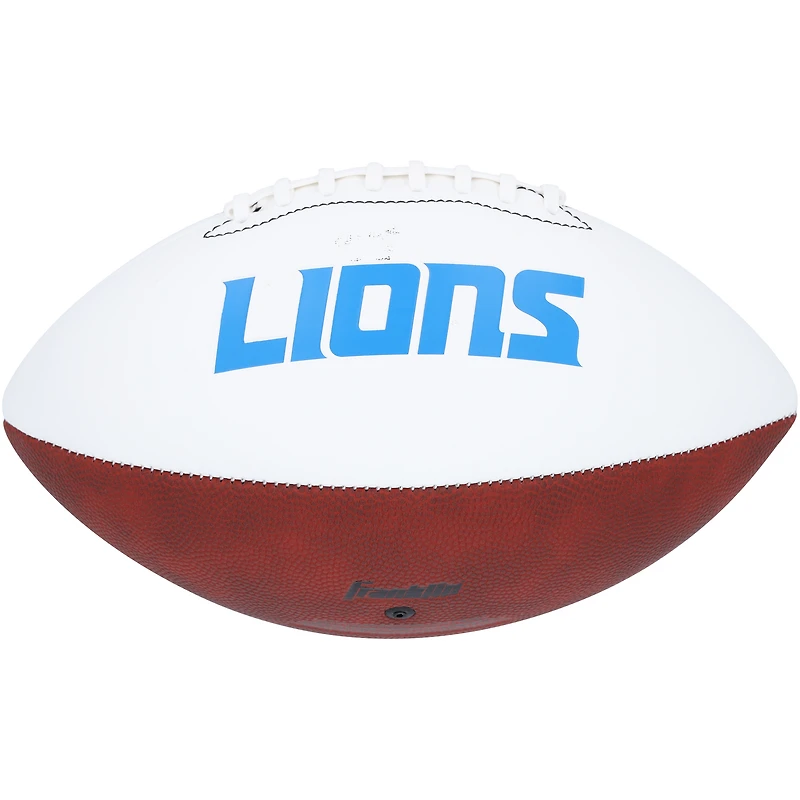 Jared Goff Detroit Lions Autographed Franklin White Panel Football 