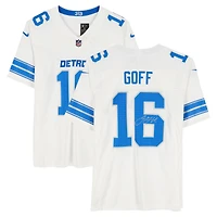 Jared Goff Detroit Lions Autographed White Nike Vapor F.U.S.E. Limited Jersey  