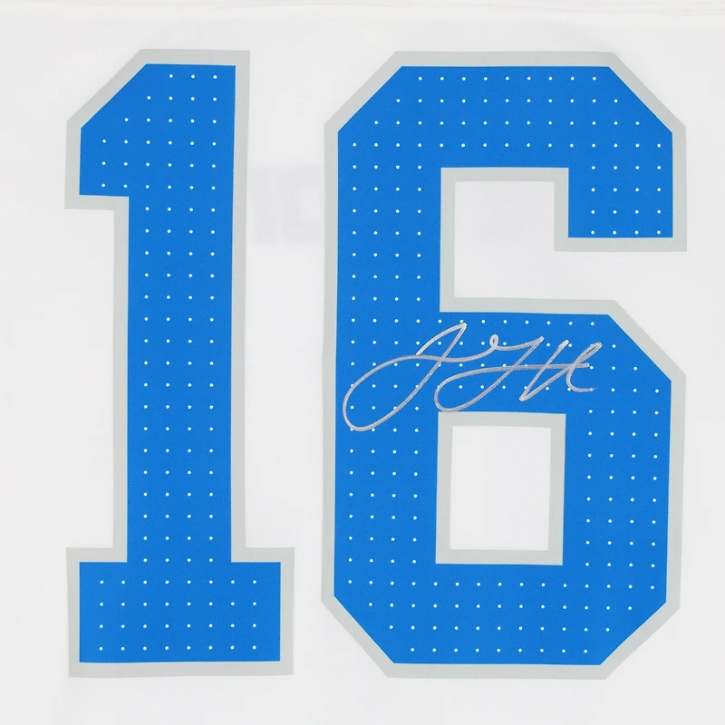 Jared Goff Detroit Lions Autographed White Nike Vapor F.U.S.E. Limited Jersey  