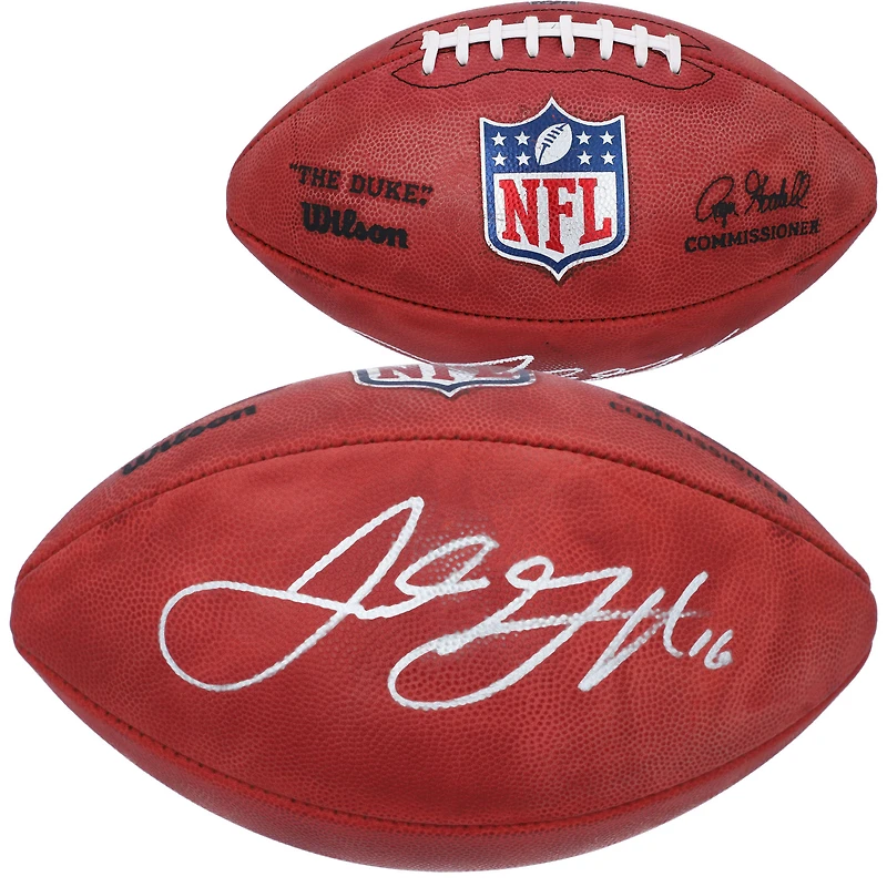 Jared Goff Detroit Lions Autographed Wilson Full Color Duke Football