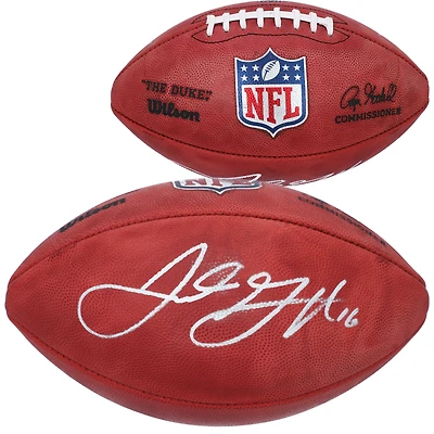 Jared Goff Detroit Lions Autographed Wilson Full Color Duke Football