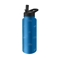 Bouteille de 34 oz (994 ml) « Steep and Repeat Quencher » de Logo Brands Detroit Lions