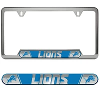 Logo Brands  Detroit Lions Embossed License Plate Frame