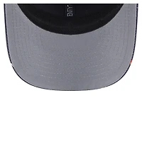 Men's New Era  Navy/Black Detroit Lions Adventure Drinks Pattern 9SEVENTY Stretch-Snap Hat