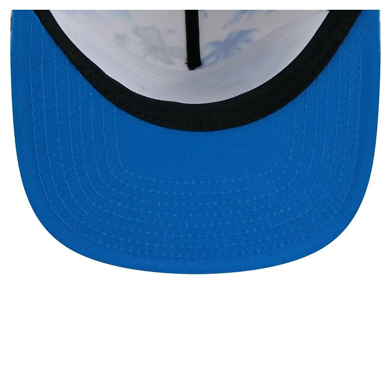 Casquette de golf à snapback blanche Detroit Lions Adventure New Era pour homme