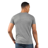 Men's Starter  Heather Gray Detroit Lions Prime Time T-Shirt