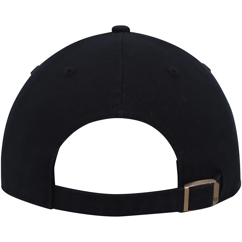 Casquette réglable '47 Black Detroit Lions Clean Up Legacy pour homme