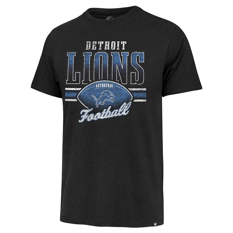 T-shirt Franklin Last Call des Detroit Lions '47 noir pour hommes