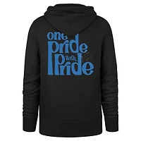 Men's '47 Black Detroit Lions Pride Headline Pullover Hoodie