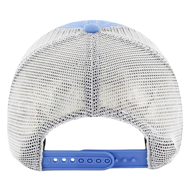 Men's '47 Blue/Natural Detroit Lions Trawler Clean Up Trucker Adjustable Hat
