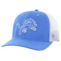 Men's '47 Blue/White Detroit Lions Team Unstructured Trucker Adjustable Hat