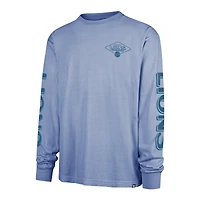 T-shirt à manches longues bleu « 47 » pour homme des Lions de Détroit, Cairn Ravine Foundation