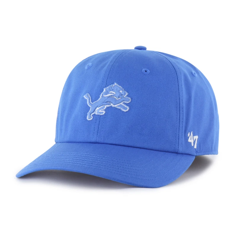 Casquette ajustée « 47 » bleue pour homme, modèle Foundational Franchise des Lions de Détroit