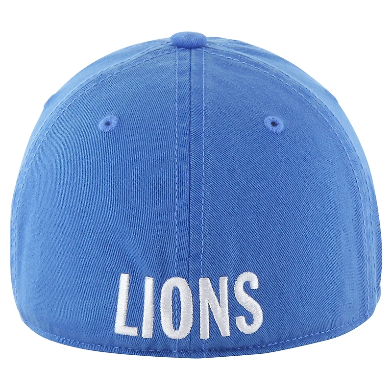 Casquette ajustée pour homme Detroit Lions Gridiron Classics, modèle 47 bleu