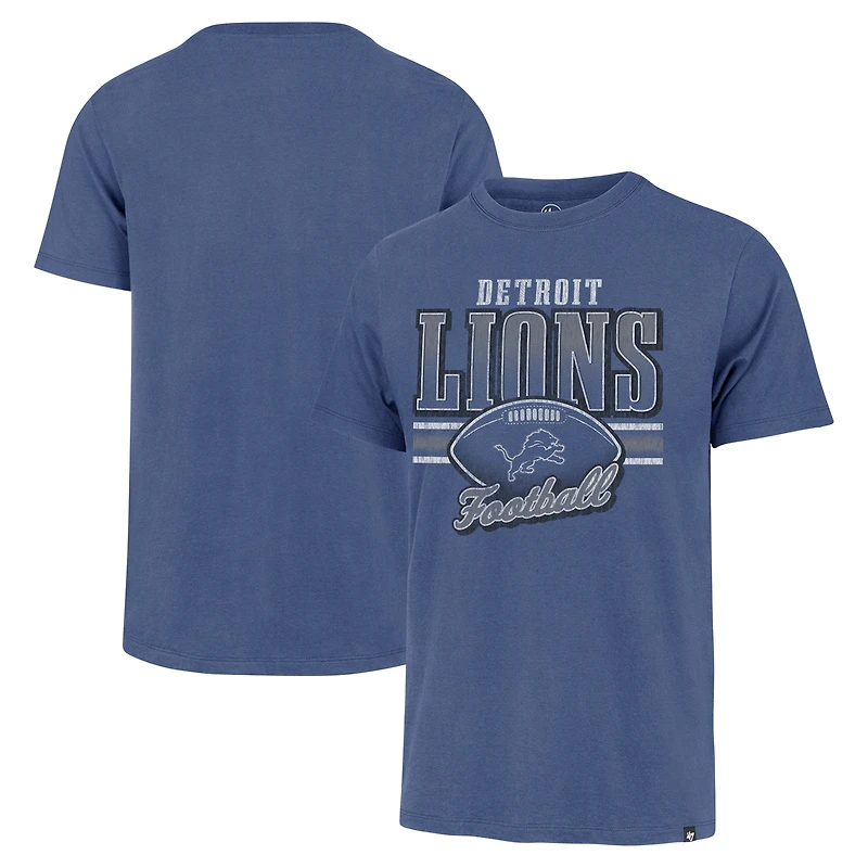 T-shirt Franklin Last Call des Detroit Lions '47 bleu pour hommes