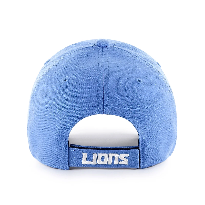 Men's '47 Blue Detroit Lions MVP Adjustable Hat