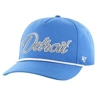 Men's '47 Blue Detroit Lions Overhand Hitch Adjustable Hat