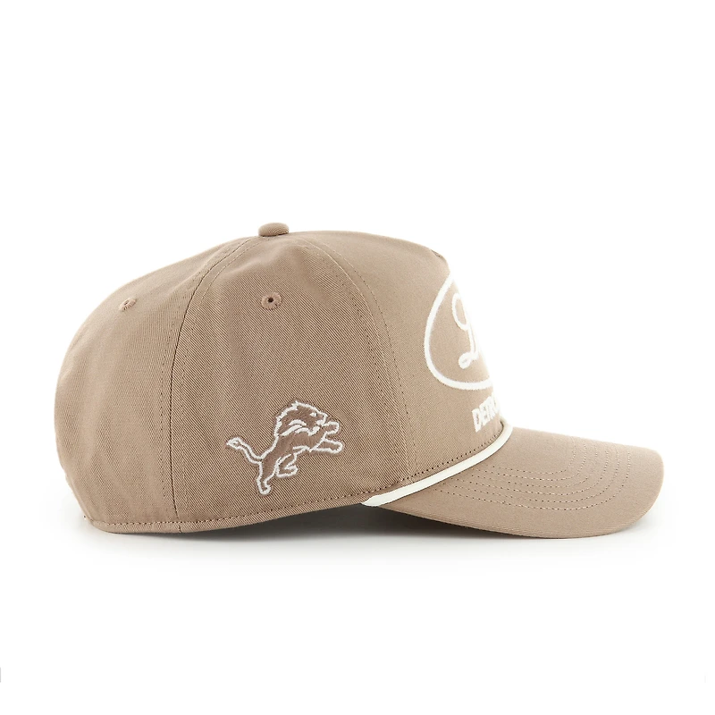 Men's '47 Brown Detroit Lions Foundational Hitch Adjustable Hat