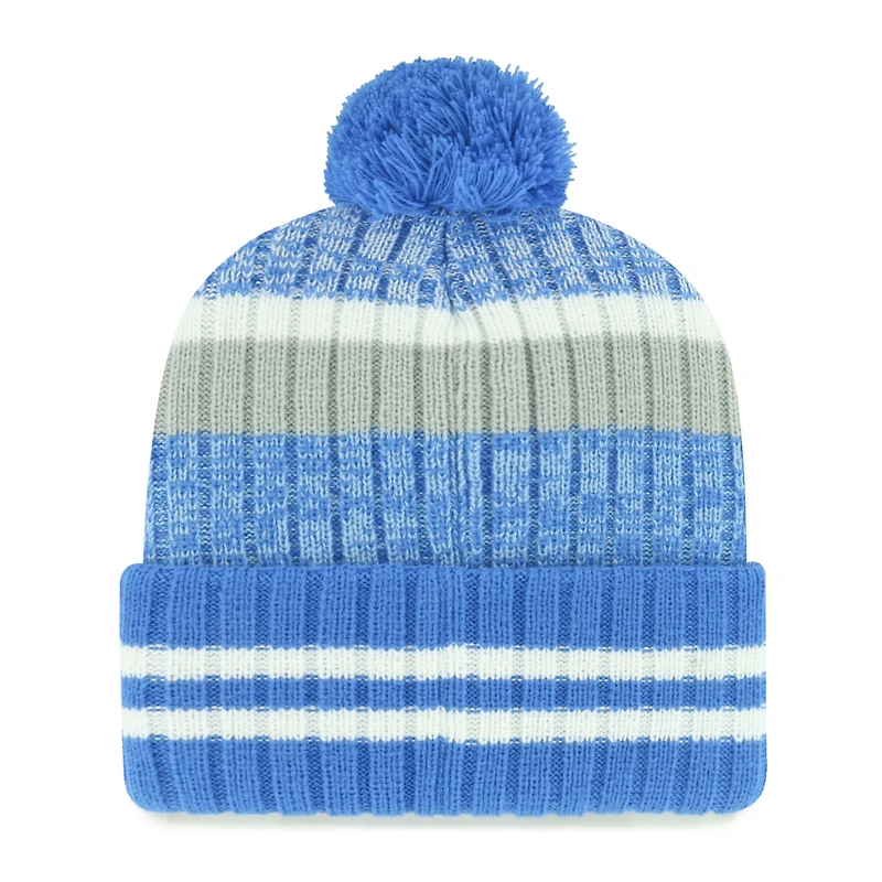 Bonnet tricoté à revers Quiver des Lions de Détroit '47 pour homme avec pompon
