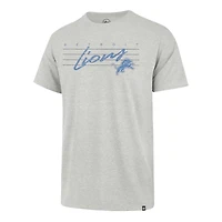 T-shirt gris Detroit Lions Downburst Franklin '47 pour hommes