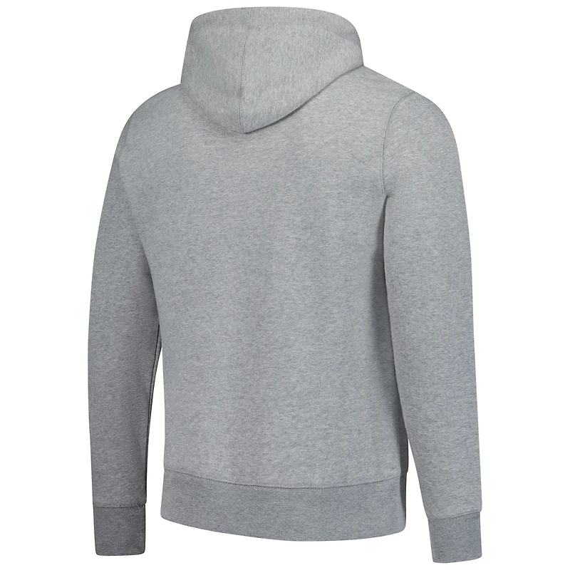 Men's '47  Gray Detroit Lions Regional Headline Pullover Hoodie