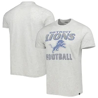 T-shirt léger Detroit Lions Dozer Franklin '47 gris chiné pour homme