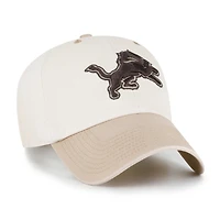Men's '47  Natural/Tan Detroit Lions Neutral Terrain Clean Up Adjustable Hat