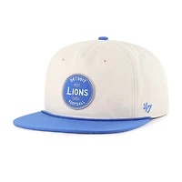 Casquette ajustable Payson Captain des Lions de Détroit '47 Natural pour homme