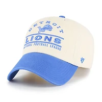 Men's '47  Natural Detroit Lions Windham Clean Up Adjustable Hat