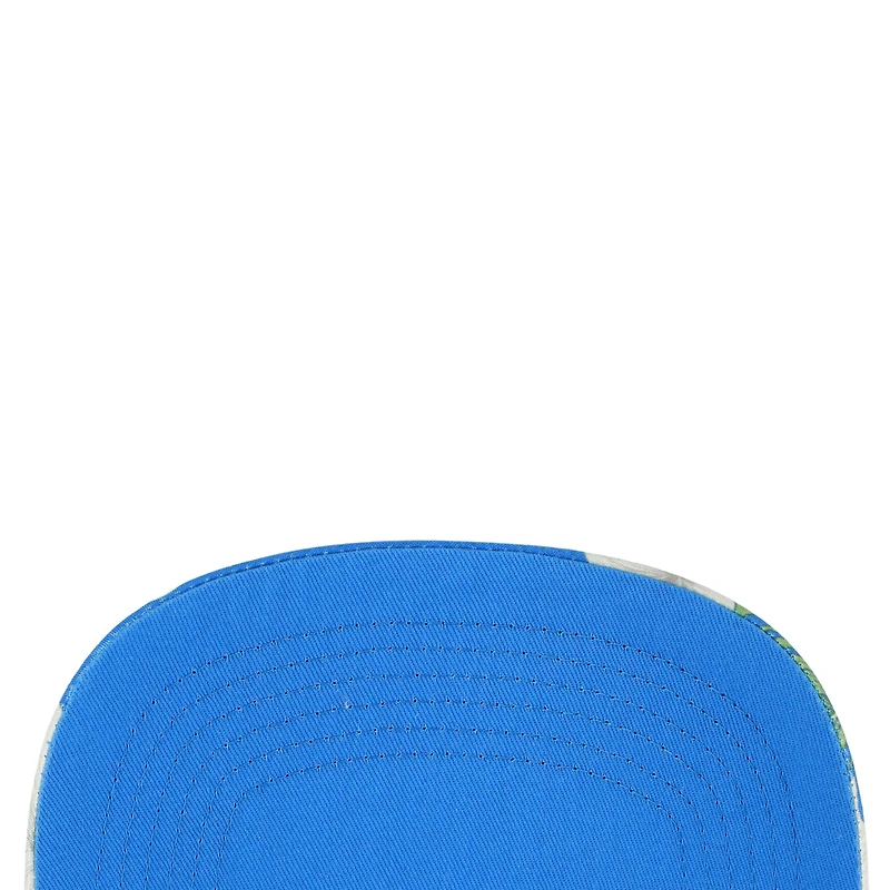 Casquette ajustable Detroit Lions Beach Side Hitch blanche et bleue pour homme, modèle 47
