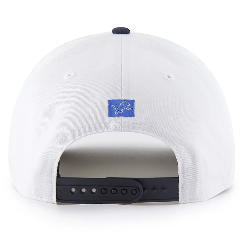 Men's '47 White Detroit Lions Patriotic Overhand Hitch Adjustable Hat