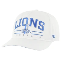 Men's '47 White Detroit Lions Roscoe Hitch Rope Adjustable Hat