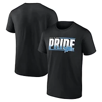 Men's  Black Detroit Lions One Pride T-Shirt