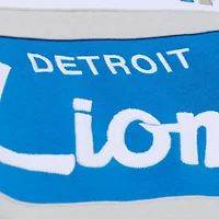 Sweat à capuche bleu Mitchell & Ness Detroit Lions pour homme