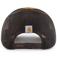 Men's Carhartt x '47  Brown Detroit Lions Trucker Adjustable Hat