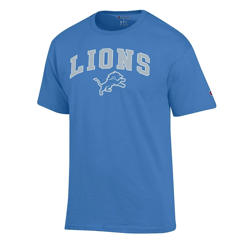 Men's Champion Detroit Lions Arch Over Logo T-Shirt
