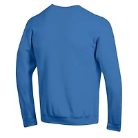 Men's Champion  Blue Detroit Lions Powerblend Fleece Sweatshirt