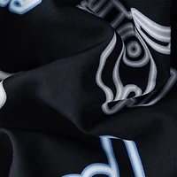 Men's Chubbies Black Detroit Lions The Neon 5.5" Classic Lined Swim Trunks